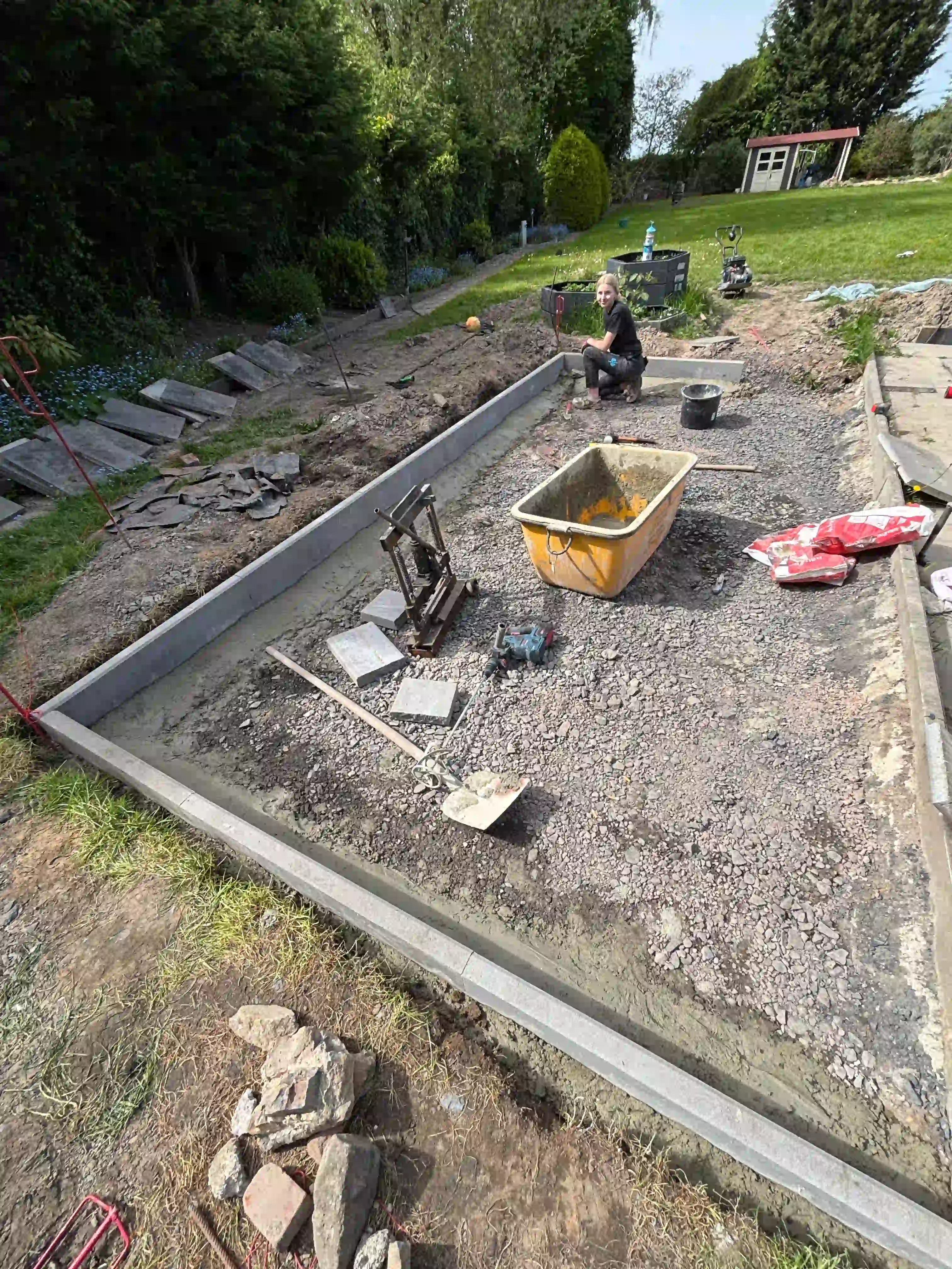 Randsteine setzen in Waltrop